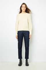 Pullover/vest Dau62a231 Ecru
