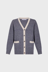 Pullover/vest Dau90a243 Grey