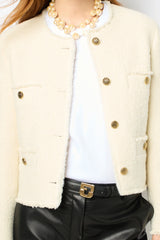 Jacket Dav38a063 Ecru