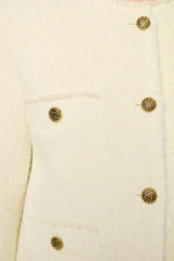 Jacket Dav38a063 Ecru