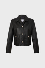 Leather Garment Day09a008 Black