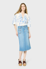 Skirt Dbj24b317 Blue