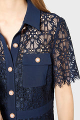 Dress Dbr65b124 Navy