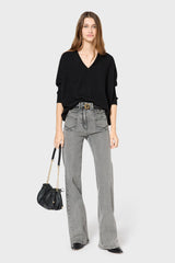 Pullover/vest Dbu95b203 Black