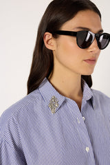 Blouse Dcc28c141 Blue