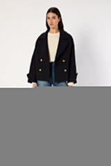 Coat Mouna Dcm29c041 Navy