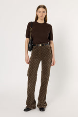 Pullover/vest Dcu02c222 Brown