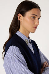 Pullover/vest Evita Dcu06c231 Navy