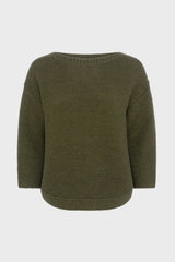 Pullover/vest Dcu55c244 Khaki-Green