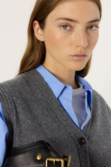 Pullover/vest Dcu63c234 Grey