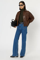 Leather Garment Dcy16c009 Brown