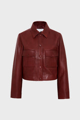 Leather Garment Dcy28c009 Redwine