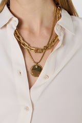 Blouse Ddc22d098 Beige