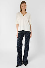 T-shirt Ddt11d251 White