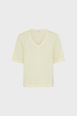 T-shirt Ddt11d251 Yellow