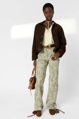 T-shirt Ddt11d251 Yellow