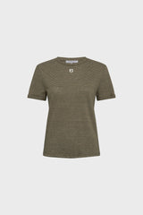 T-shirt Ddt19d253 Khaki-Green