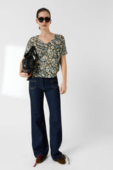 T-shirt Ddt31d269 Blue