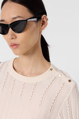Pullover/vest Ddu01d213 Ecru
