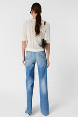 Pullover/vest Ddu09d216 Ecru