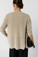 Pullover/vest Ddu20d230 Natural