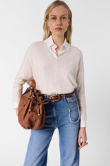 Pullover/vest Ddu49d203 Ecru