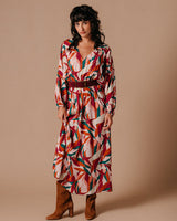 利马绿色连衣裙