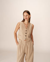 Gilet Penn Beige