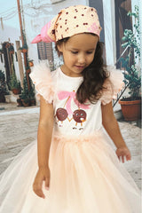 Girls Pink Top – Cherry is made with Oeko-Tex certified fabric, it’s soft on sensitive skin and kind to the planet. Shop best girls summer clothing at MiliMilu.