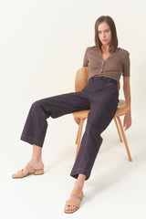 高腰牛仔宽裤 - Better Indigo