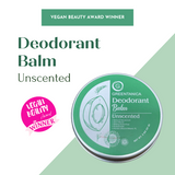 Unscented Vegan Deodorant Balm by Greentanica