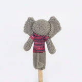 Farir Trade Handmade Finger Puppets - Elephant
