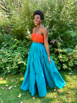 Lekki Love Bandeau Top - Green