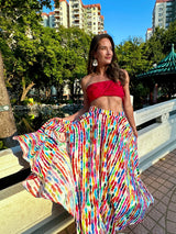 Lekki Love Bandeau Top - Orange