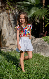 Kaliko Bubble Mini Skirt