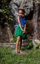 Kaliko Bubble Mini Skirt