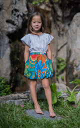 Kaliko Bubble Mini Skirt