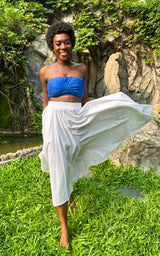 Assinie Sway Flared Midi Skirt