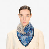 Scarf Ca22tou04 Blue