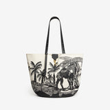 Tote Bag Ma19sdu01 Black-White
