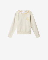 Pullover Loriby Light-Grey-Yellow