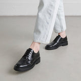 Derbies/richelieus Amarante Cuir Glace Noir