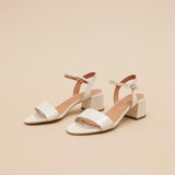 Sandales Anker Bis Vernis Ecru