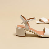 Sandales Anker Bis Vernis Ecru
