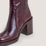 Boots Benicio Cuir Vieilli Chocolat
