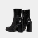 Boots Ben Cuir Vieilli Noir