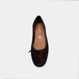 Ballerines Dadou Velours Marron