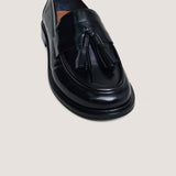 Mocassins Damande Cuir Noir