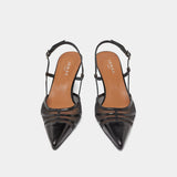 Escarpins Damoiseau Cuir Bri/r Noir-noir