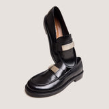 Mocassins Danais Cuir Noir